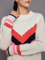 Cabin Sweater Chevron - Milky Way - Image 5