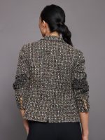 Happy Hour Blazer Boucle - Glitter Black - Image 4