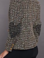Happy Hour Blazer Boucle - Glitter Black - Image 5