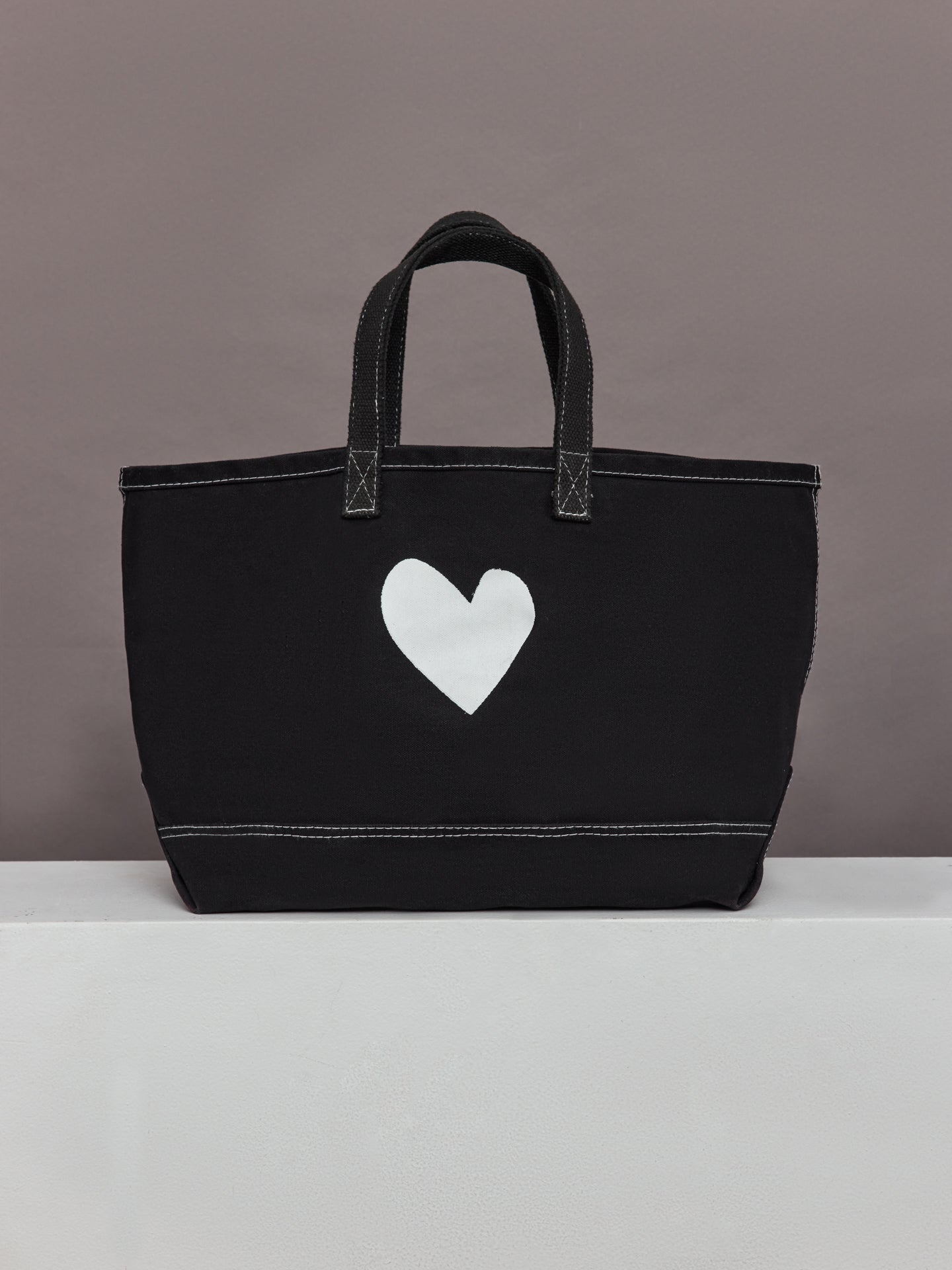 KRRNL-KR23-9087-BLKOFFWHI-The-Tote-Imperfect-Heart-color-Black-White_0011-Edit The Tote Imperfect Heart - Black/White - Image 1