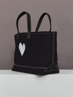 The Tote Imperfect Heart - Black/White - Image 2
