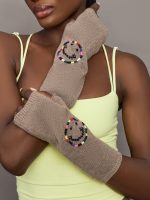 Smiley Mittens - Taupe - Image 2