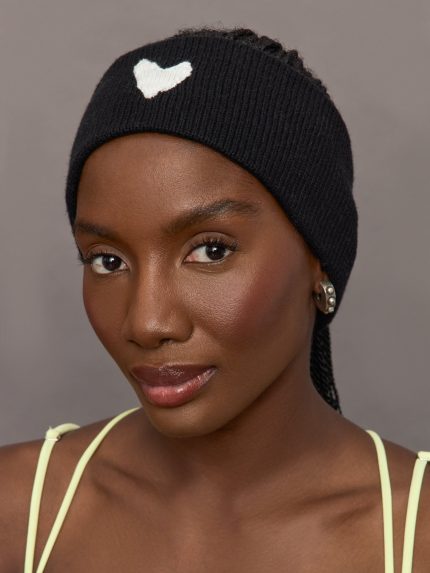 Imperfect Heart Earwarmers - Black