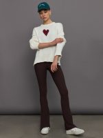 Lovey Heart Sweater - Natural - Image 3