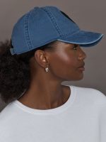 KR Imperfect Heart Hat - Denim-Black - Image 3