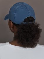 KR Imperfect Heart Hat - Denim-Black - Image 4