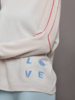 Love is All Around You Sweater - White - Image 6