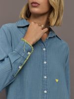Mia Shirt Love - Chambray Blue - Image 6