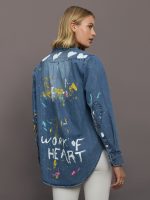 Mia Studio Shirt - True Denim - Image 3