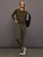 Patchwork Pullover - Army Green - Image 4