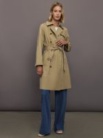 KR Trench Coat - Khaki Kha - Image 7