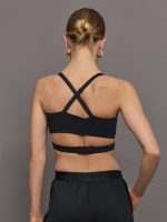 Corso Crossover Bra - Black - Image 3