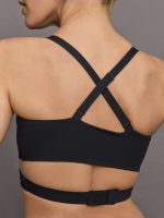 Corso Crossover Bra - Black - Image 6