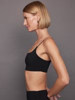 Bella Bonded Bra - Black - Image 4