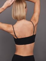 Bella Bonded Bra - Black - Image 3