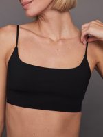 Bella Bonded Bra - Black - Image 5