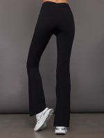 Luna Wrap Flare Legging - Black - Image 6