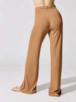 Ali Drawstring Wide Leg Pant - Dune - Image 4