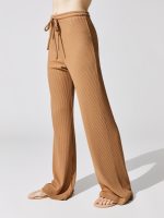 Ali Drawstring Wide Leg Pant - Dune - Image 5