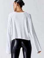 Quinn Boxy Long Sleeve - White - Image 4