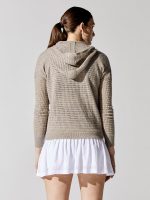 Cashmere Hoodie - Neutral - Image 5