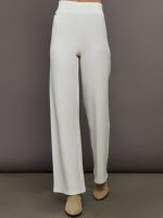 Moon Classic Flared Pants - Marshmallow - Image 4