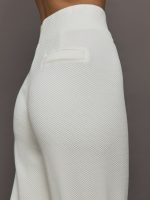 Moon Classic Flared Pants - Marshmallow - Image 6