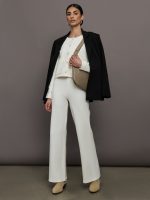 Moon Classic Flared Pants - Marshmallow - Image 7