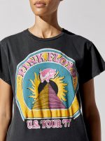 Pink Floyd 1977 Unisex Tee - Coal - Image 3