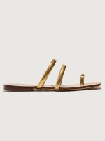 Monica Capri Sandal - Gold