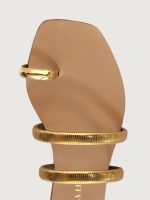 Monica Capri Sandal - Gold - Image 3