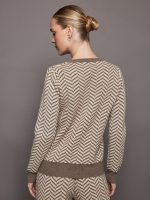 Grayling Top - Brown/Wheat - Image 4