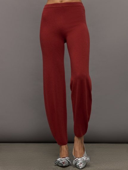 Sterling Cashmere Pant - Burgundy