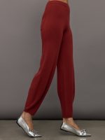 Sterling Cashmere Pant - Burgundy - Image 4