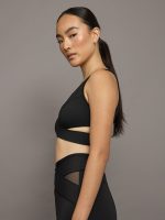 Ascent Wrap Bra - Black - Image 5