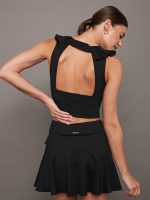 Calipso Longline Bra - BLACK - Image 3