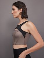 Fusion Gloss Bustier - Bronzed Pewter/ Black - Image 4