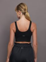 Feline Longline Bra - Black - Image 7