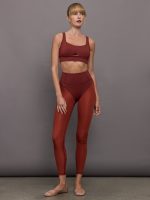 Verve Longline Bra - Terracotta - Image 10