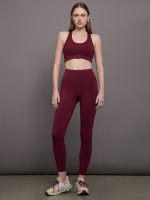 Instinct Legging - Burgundy - Image 3