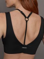 Odyssey Longline Bra - Black - Image 6