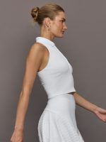 Shift Ribbed Tank - White - Image 4
