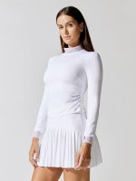 Strada Long Sleeve Top - White - Image 2