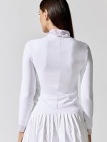 Strada Long Sleeve Top - White - Image 4