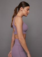 Volta Longline Bra - Lavender - Image 4