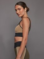 Wander Longline Bra - Safari - Image 3