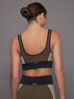 Wander Longline Bra - Safari - Image 4