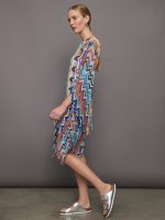 Short Cover-up Kaftan - Multi Carioca - Image 4