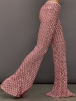 Lace Trousers - Red - Image 5