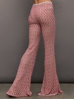 Lace Trousers - Red - Image 3